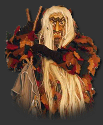 Maske und Häs des Waldschrats
